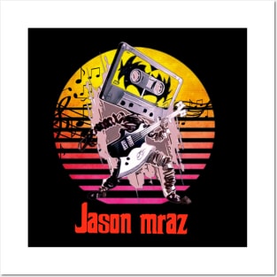 Jason mraz vintage Posters and Art